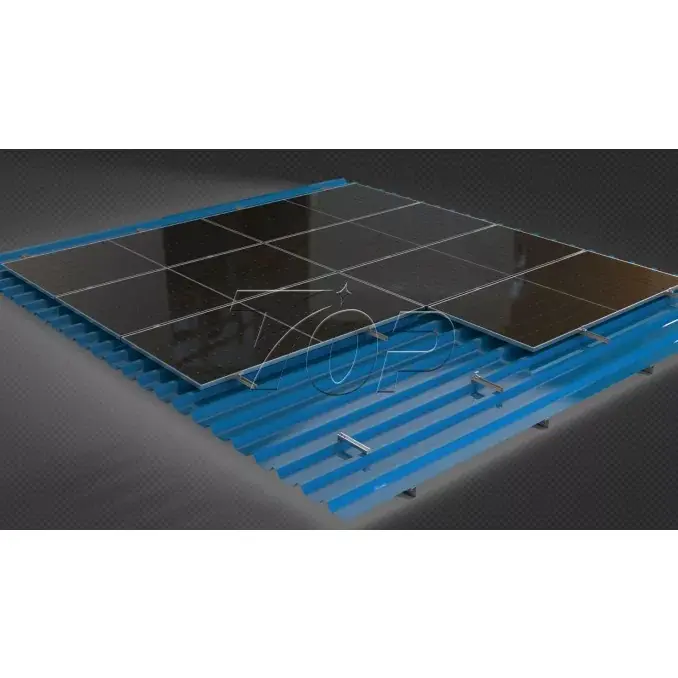Aluminiums solcellepanel Montering Mini Rail