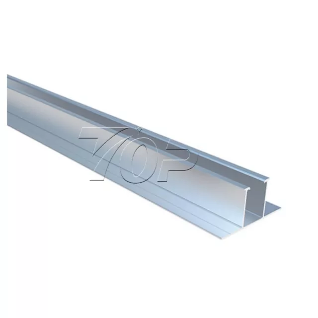 Aluminium mini jernbane for PV -system